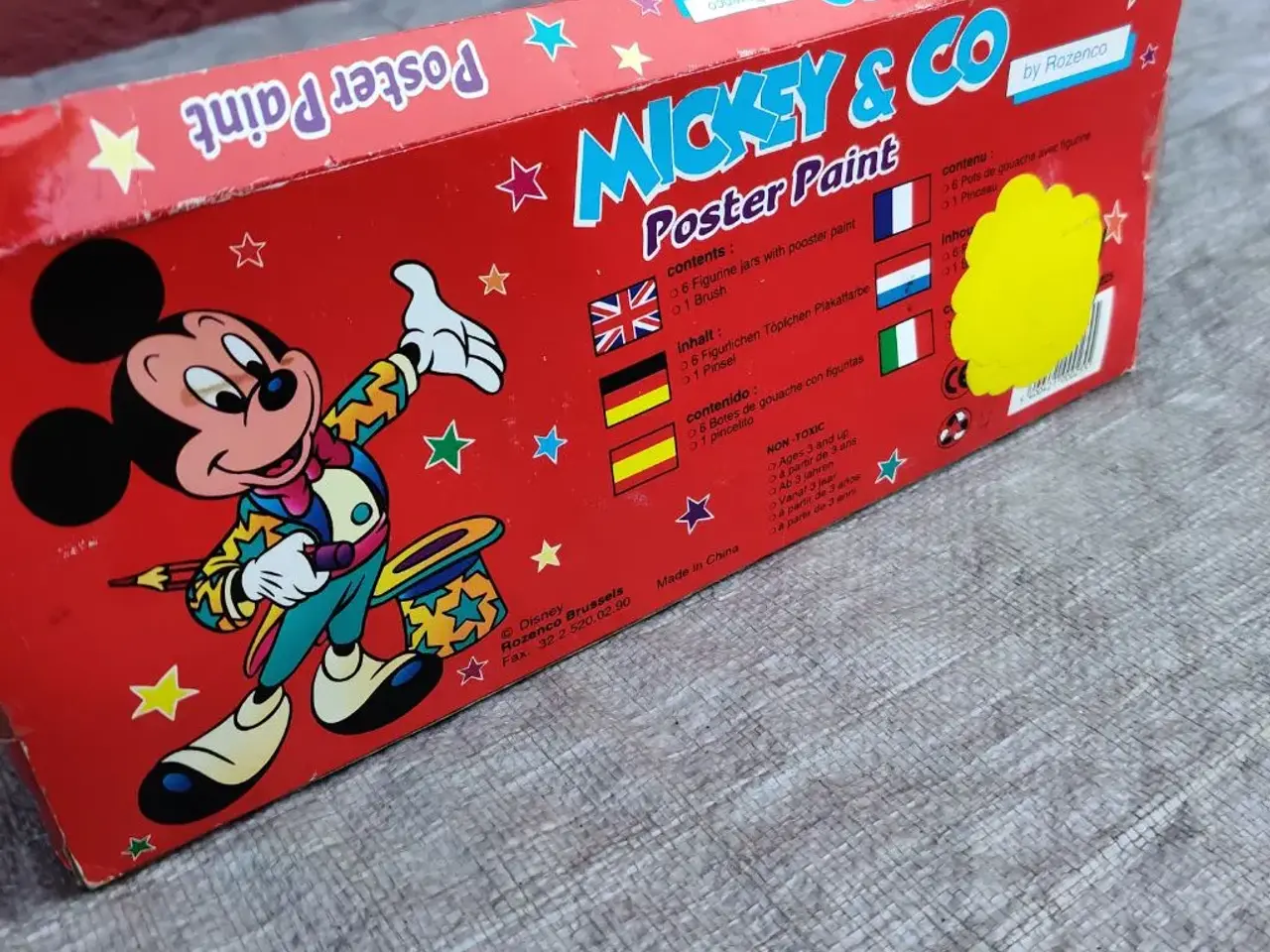 Billede 2 - Poster paint Mickey & Co retro