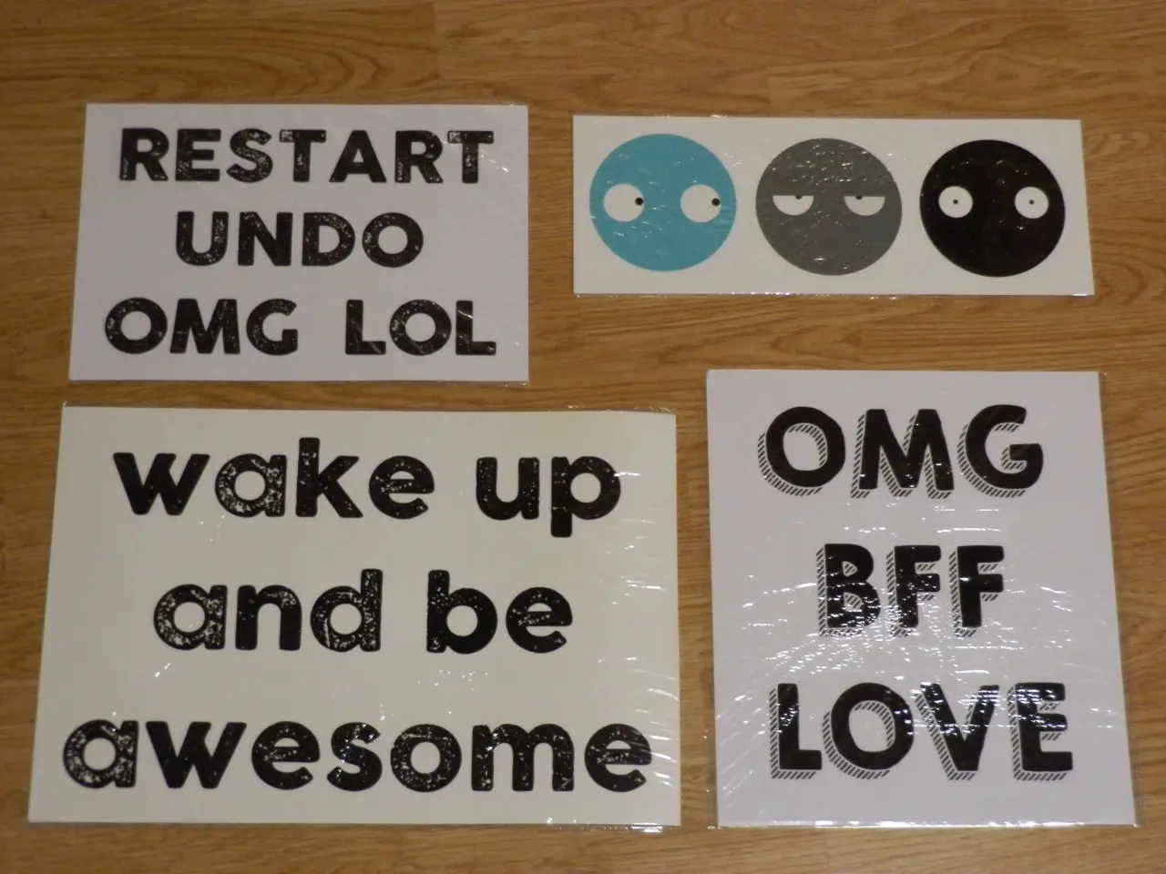 Billede 9 - Fire ark Wallstickers fra Bloomingville