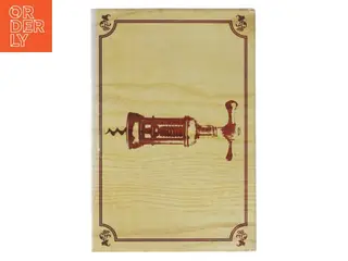 Samling af VHS-bånd med trækasse, Vins, Champagnes & Cocktails
