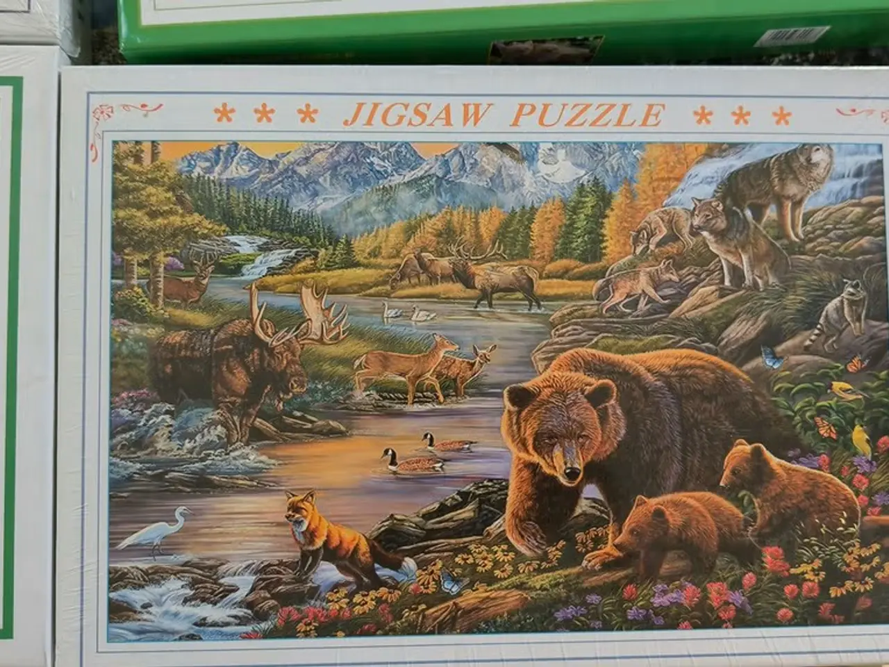 Billede 4 - 3 puslespil på 1000 brikker