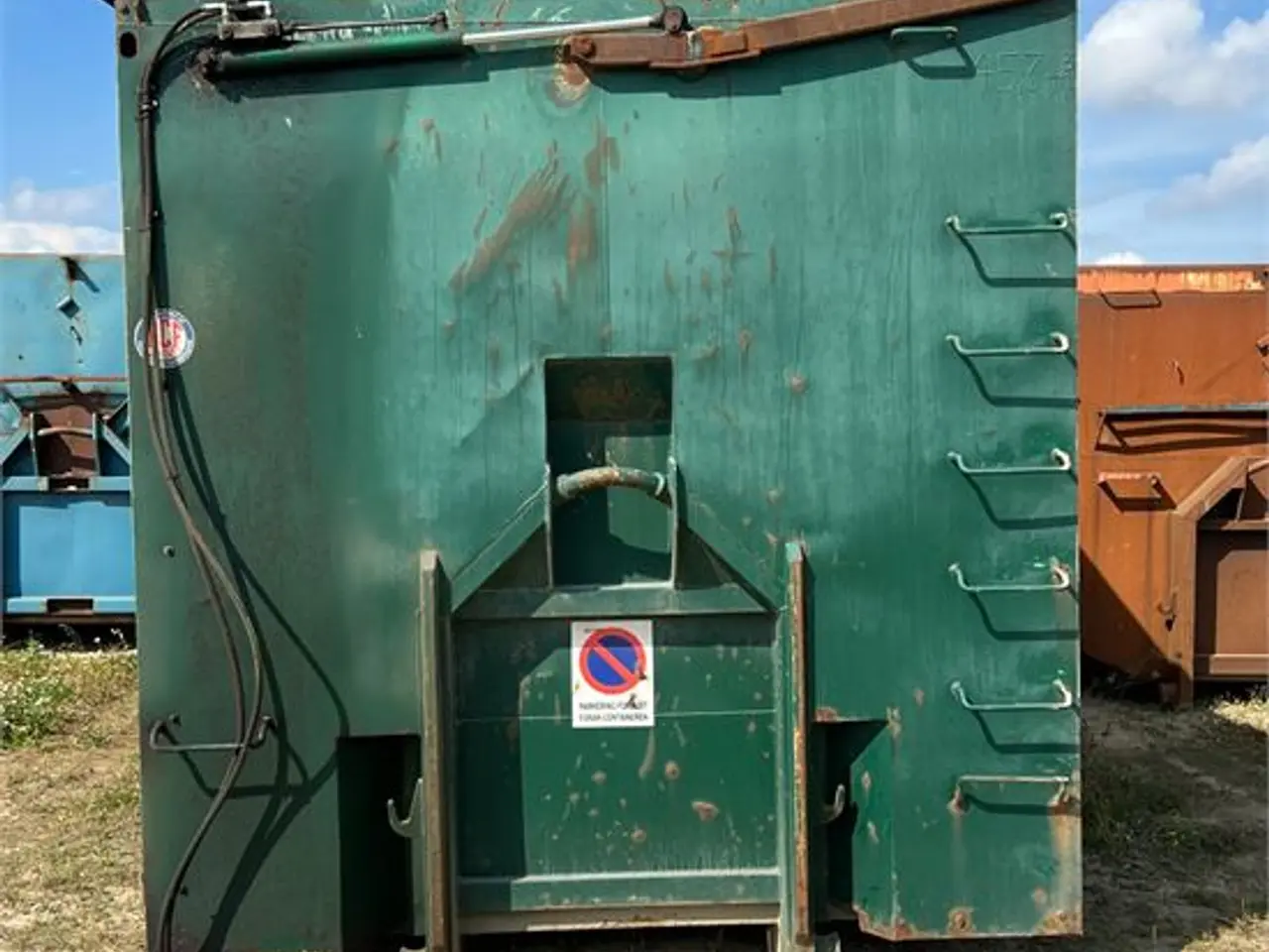 Billede 4 - ABC Container 45m3 - Hydraulic top
