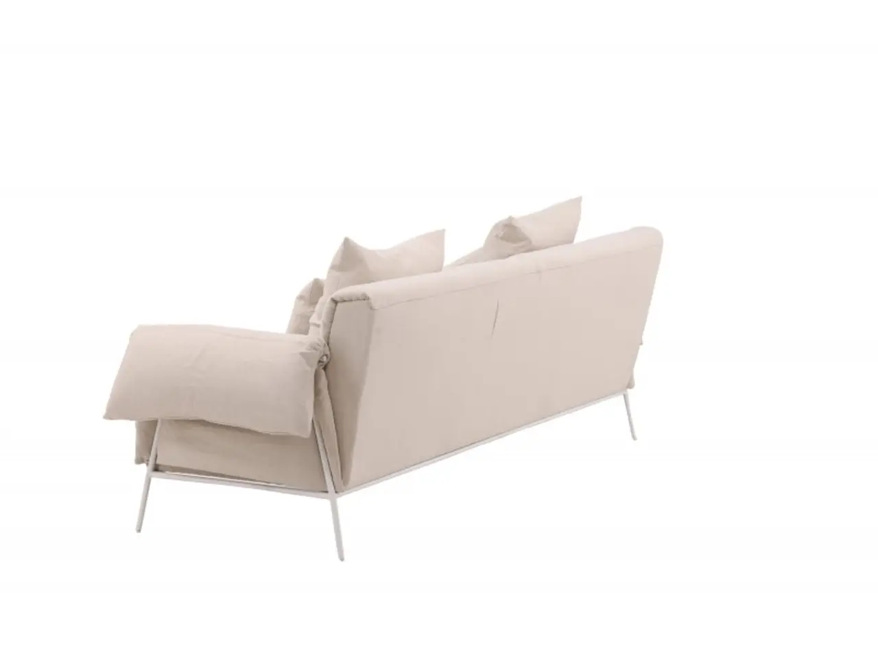 Billede 10 - ockero 3 personers Sofa - Beige og Hvid
