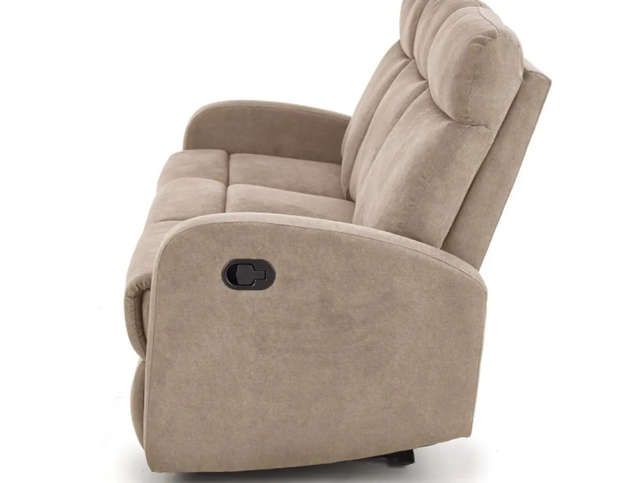 Billede 3 - OSLO 3S sofa med recliner funktion - Beige