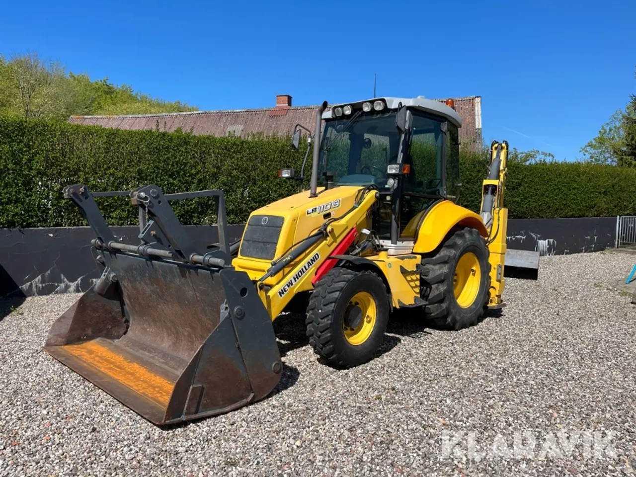 Billede 1 - Rendegraver New Holland LB 110 B