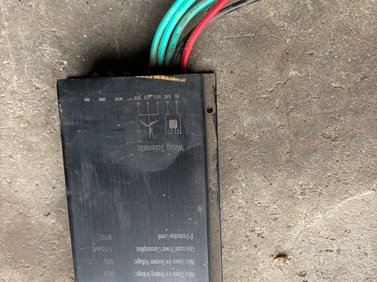 Billede 3 - lille 24 volts vindmølle.