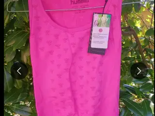 Hummel pink tanktop, Medium