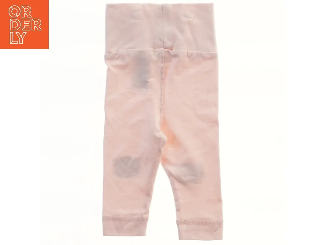 Billede 2 - Lyserøde leggings med leopardansigt på knæene fra H&M (str. 56)