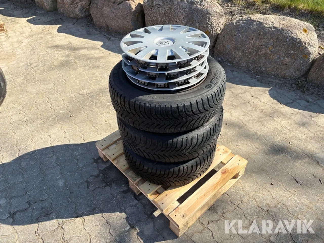 Billede 3 - Vinterhjul Michelin Alpin 185/65R15 3 styk