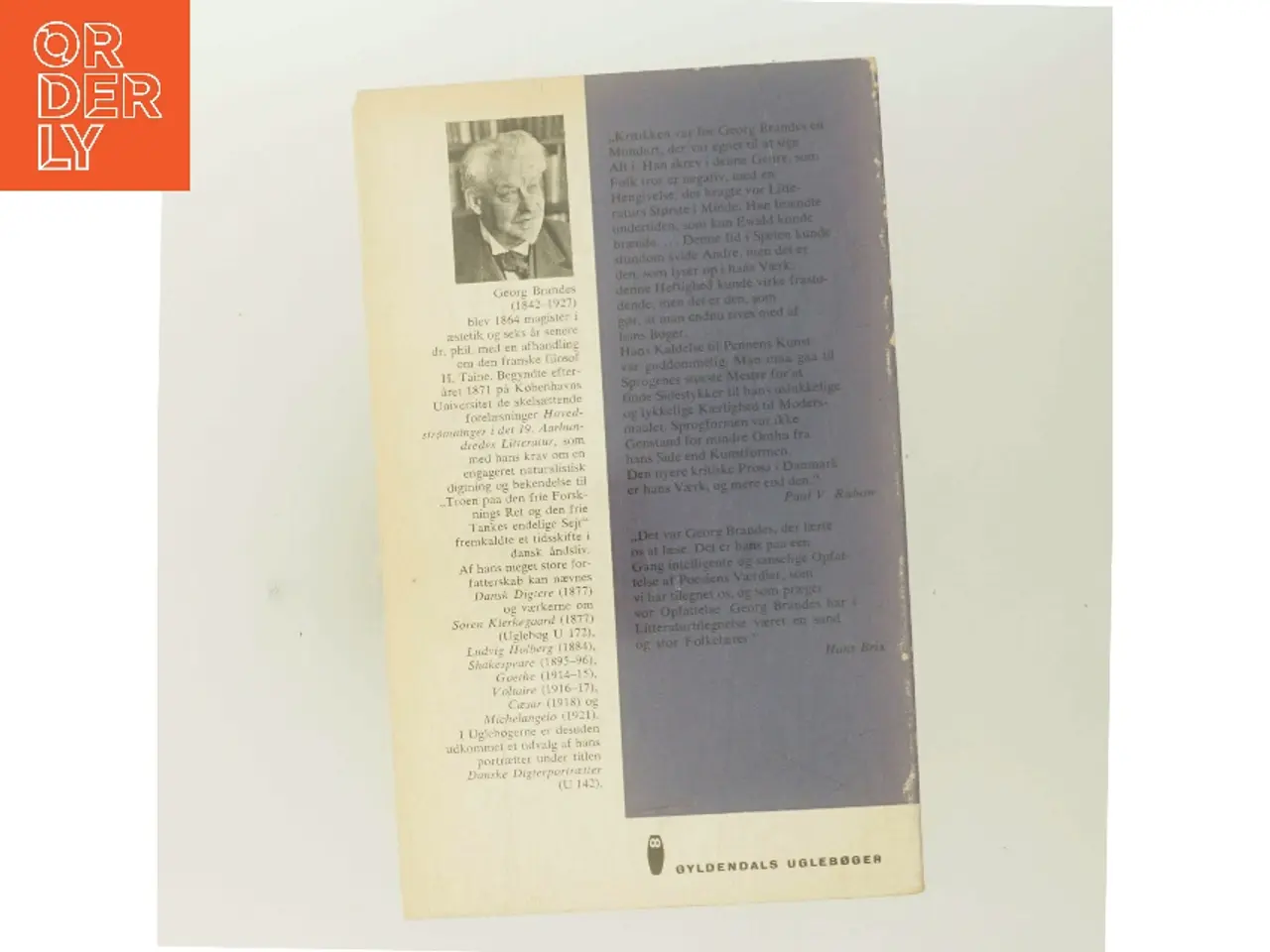 Billede 3 - Essays af Georg Brandes (Bog)