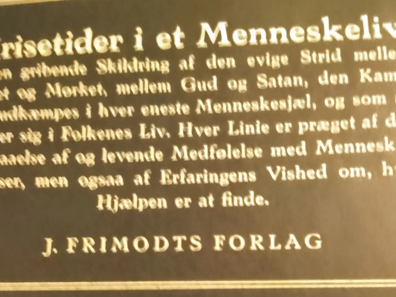 Billede 2 - Aage Falk Hansen: Krisetider i et menneskeliv.
