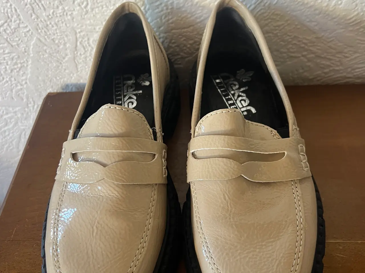 Billede 4 - NYE Riekers Lak Loafers Str. 37