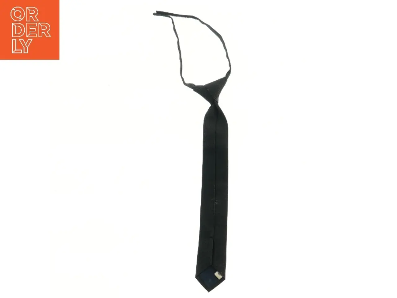 Billede 2 - Sort børneslips med justerbar rem (str. 35 cm)