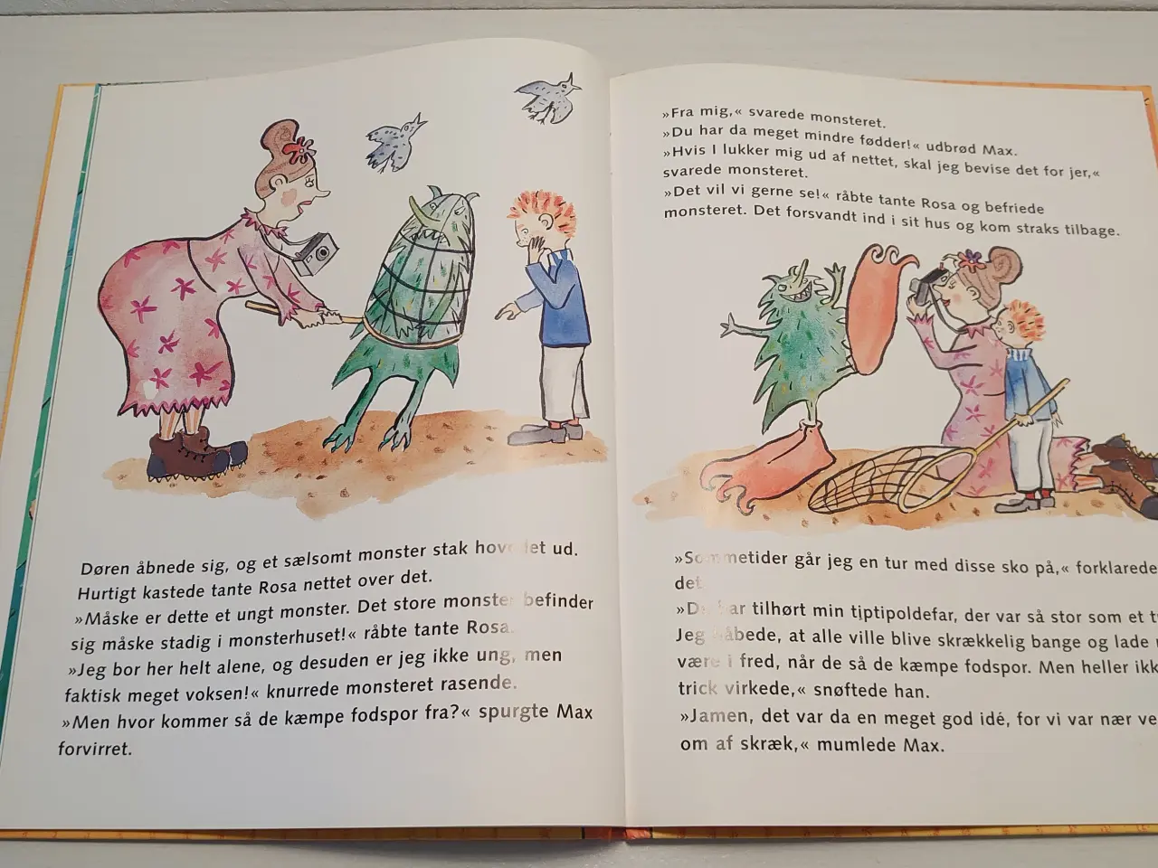 Billede 3 - Katja Mensing: Max og tante Rosa på monsterjagt.
