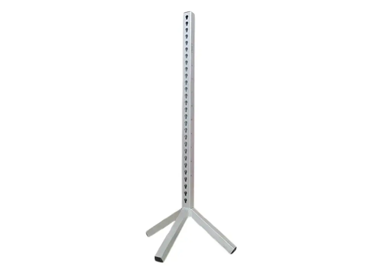 Billede 1 - Alu støtte natur 24mm nøglehul 170cm