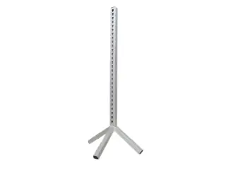 Alu støtte natur 24mm nøglehul 170cm