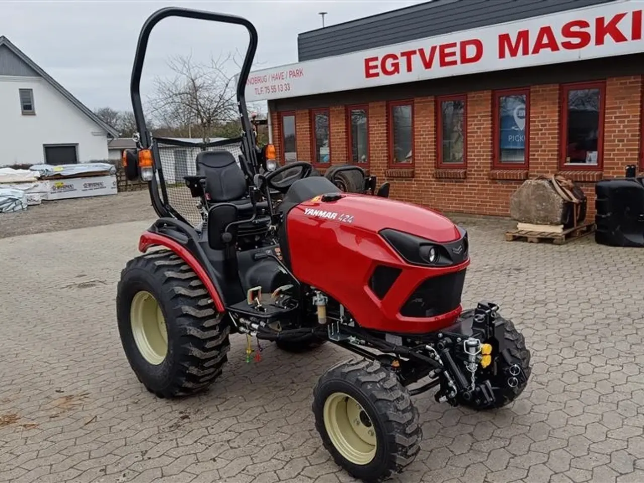 Billede 2 - Yanmar SA 424 med frontlift