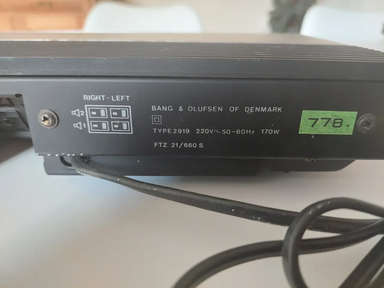 Billede 2 - B&O Beomaster 2000