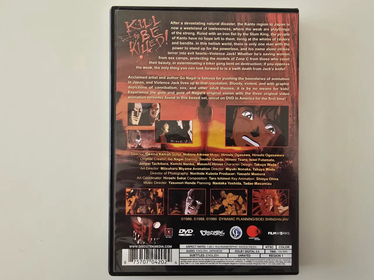 Billede 2 - VIOLENCE JACK COMPLETE OVA COLLECTION ANIME