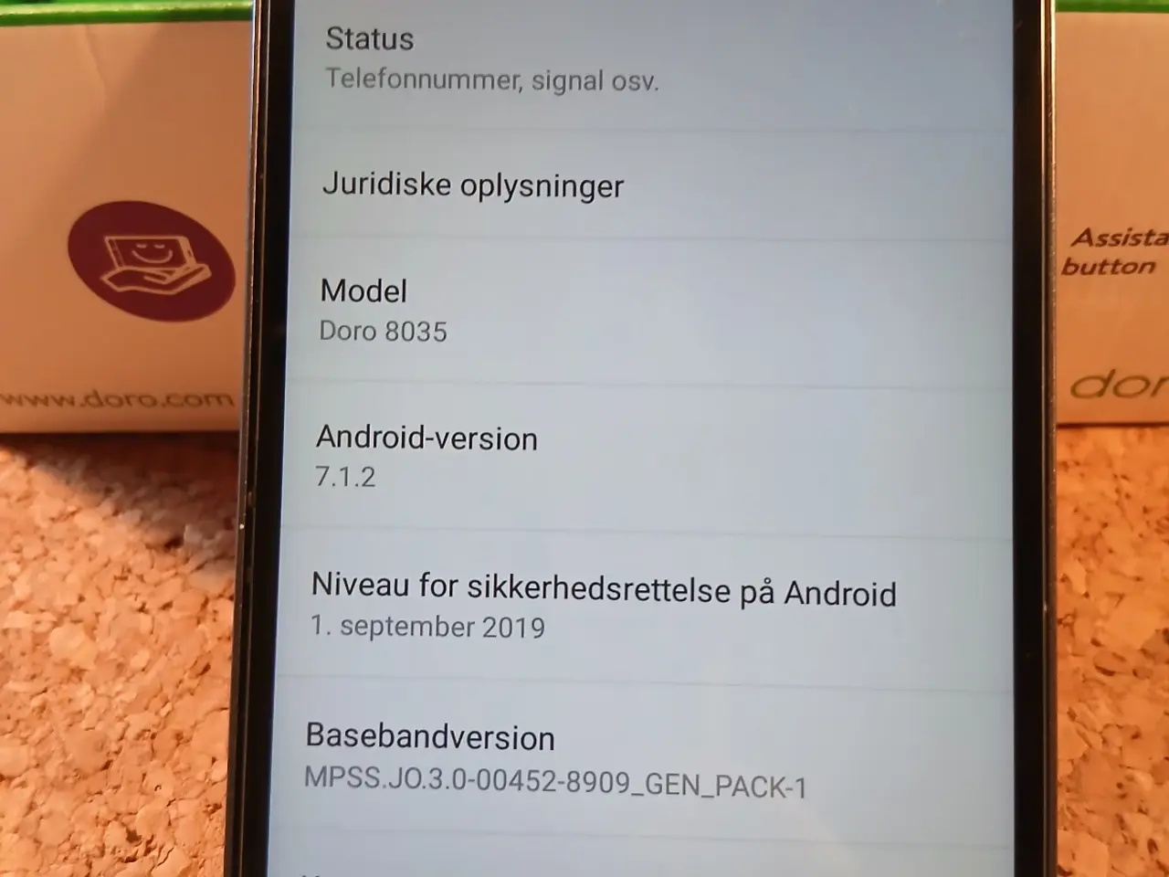 Billede 8 - Doro 8035 mobil/smartphone 