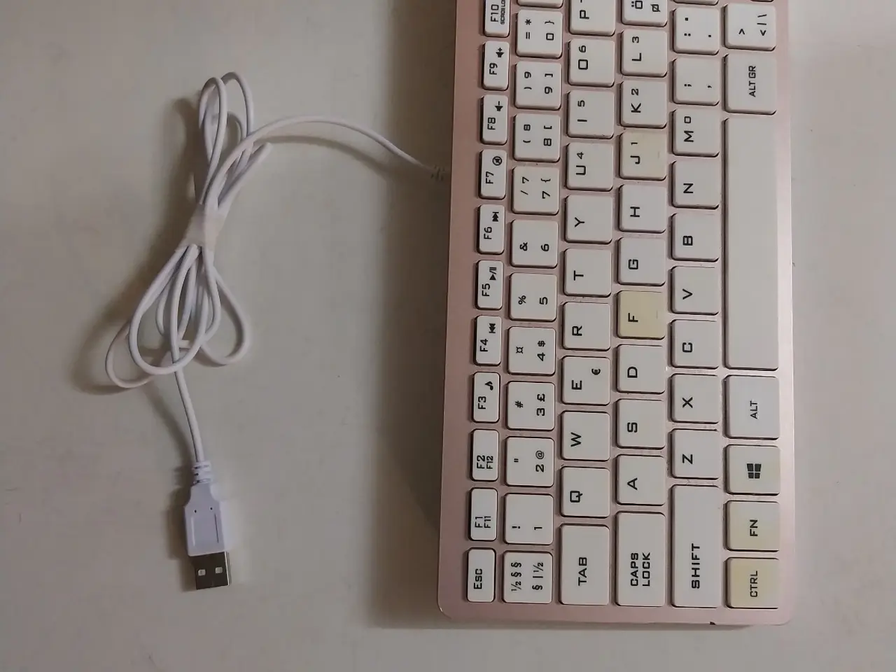 Billede 3 - Nohro tastatur med ledning 