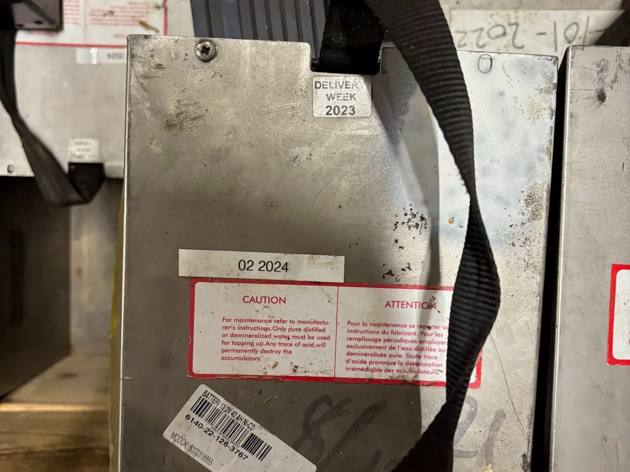 Billede 4 - 13 stk. Batterier SAFT Ni-Cd (nikkel-cadmium)