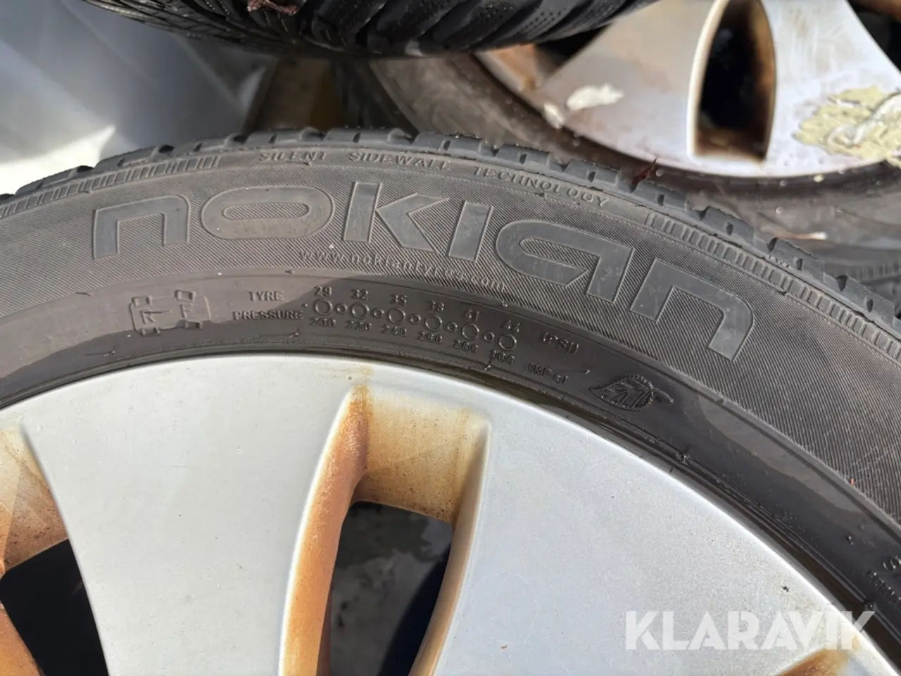 Billede 8 - Dæk med fælge Nokian/Audi 4 styk