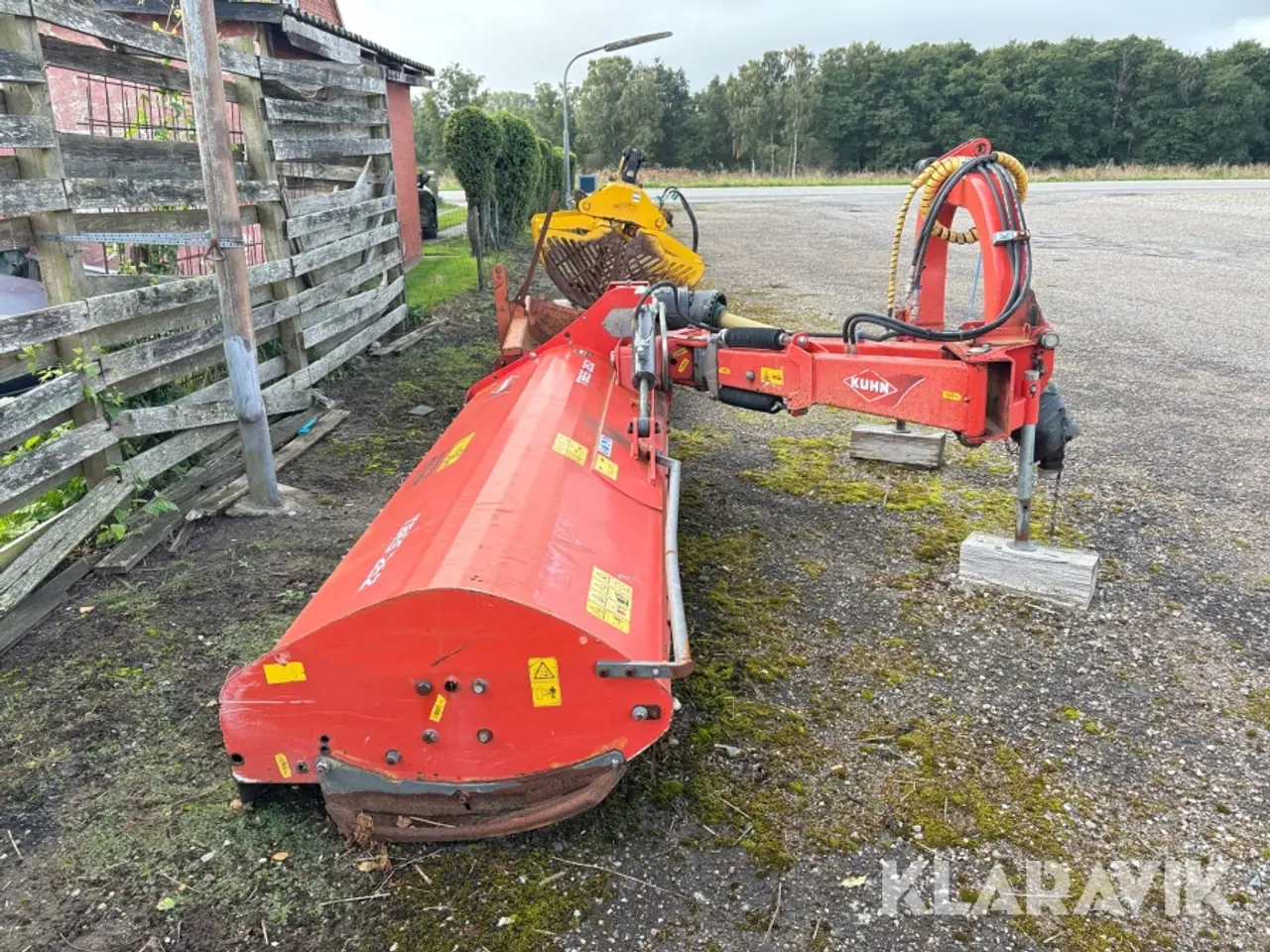 Billede 3 - Slagleklipper med sideforskydning Kuhn TBES 262