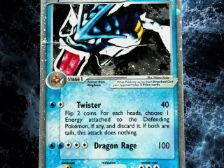 Gyarados ex 109/112 Holo - Vintage Pokemon Card -