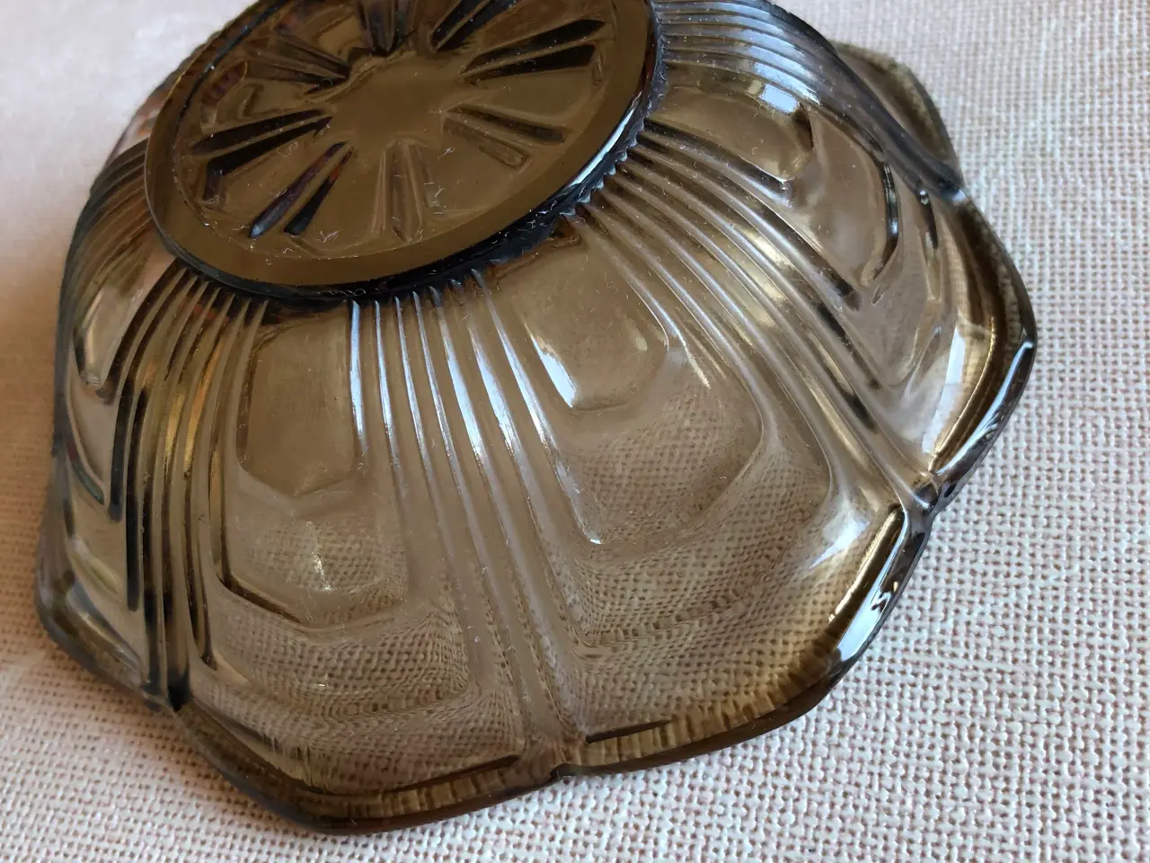 Billede 2 - Vintage lille glasskål