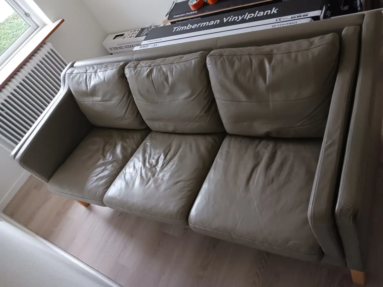 Billede 4 - Lædersofa