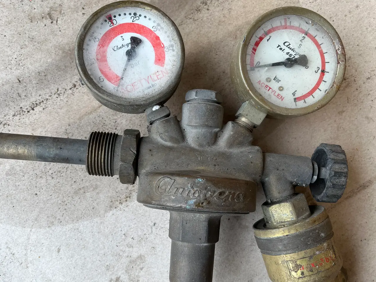 Billede 3 - Gas og ilt manometer 