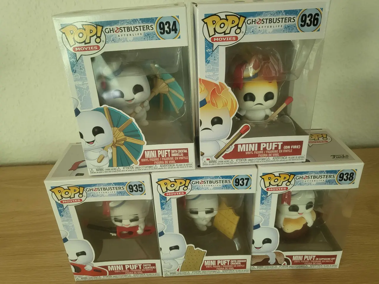Billede 1 - Funko pop ghostbusters Mini Pift 934-938