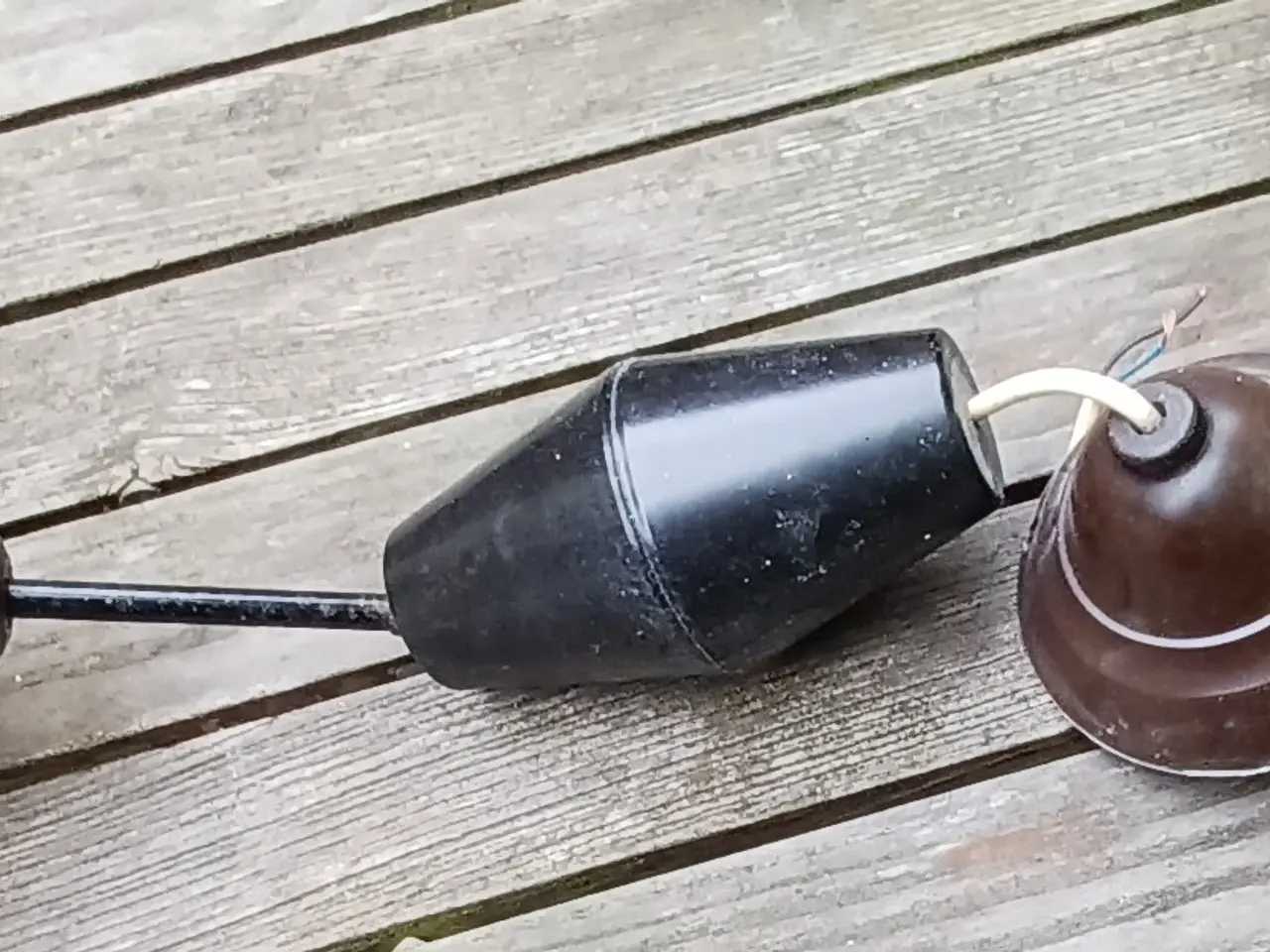 Billede 3 - Vintage- pendel, glas.