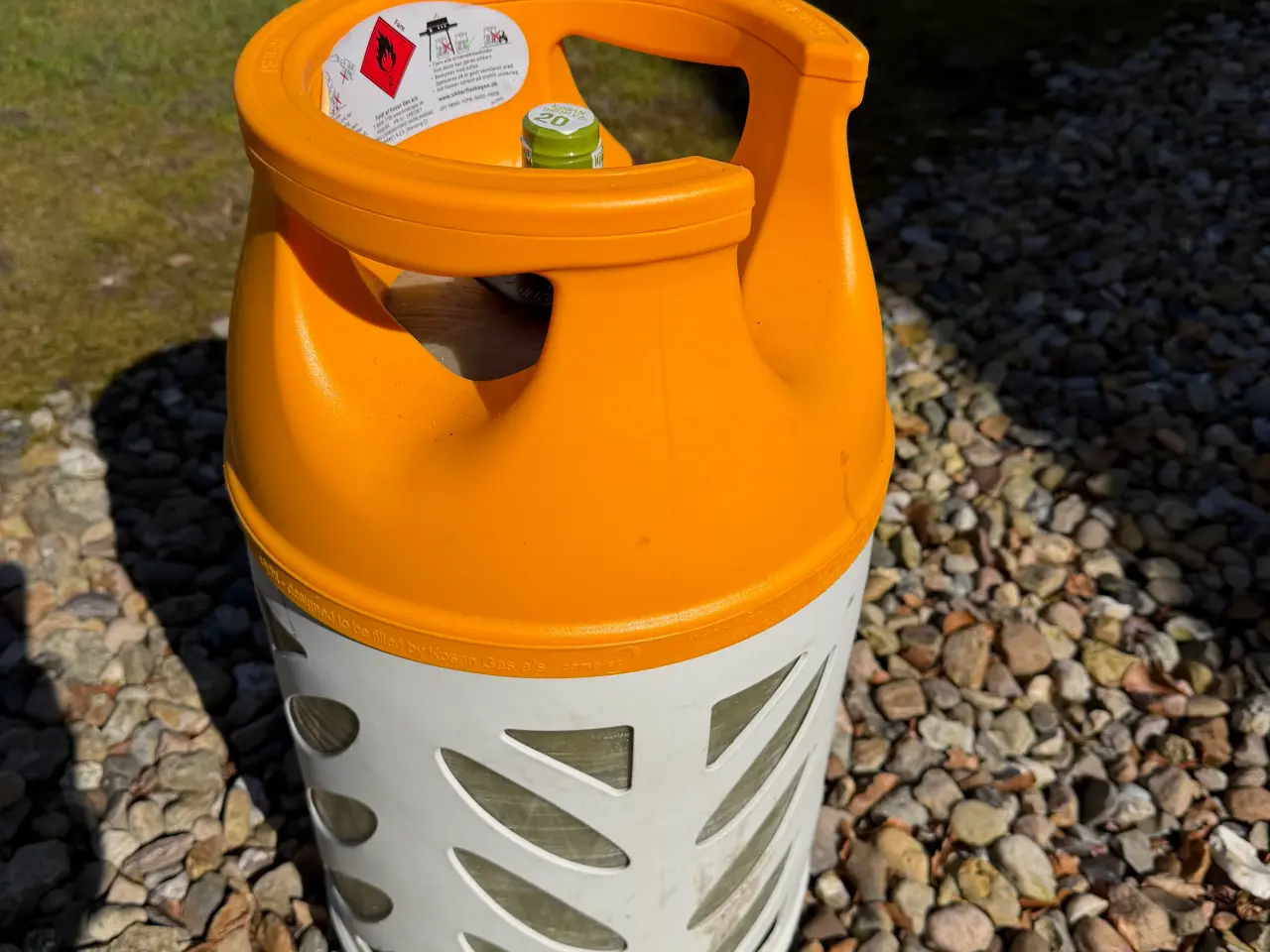Billede 1 - Gasflaske 10 kg letvægtsflaske