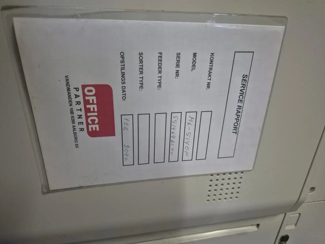 Billede 3 - Sharp MX-5140N A3 farveprinter/kopimaskine