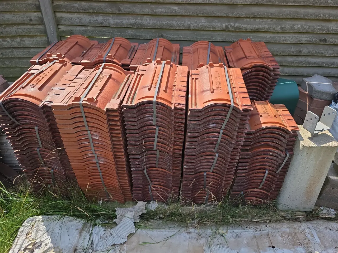 Billede 6 - Koramic Jeka tegl tagsten rødbrun, ca 18,5 m²