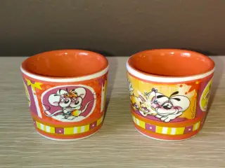 2 flotte Diddl æggebæger