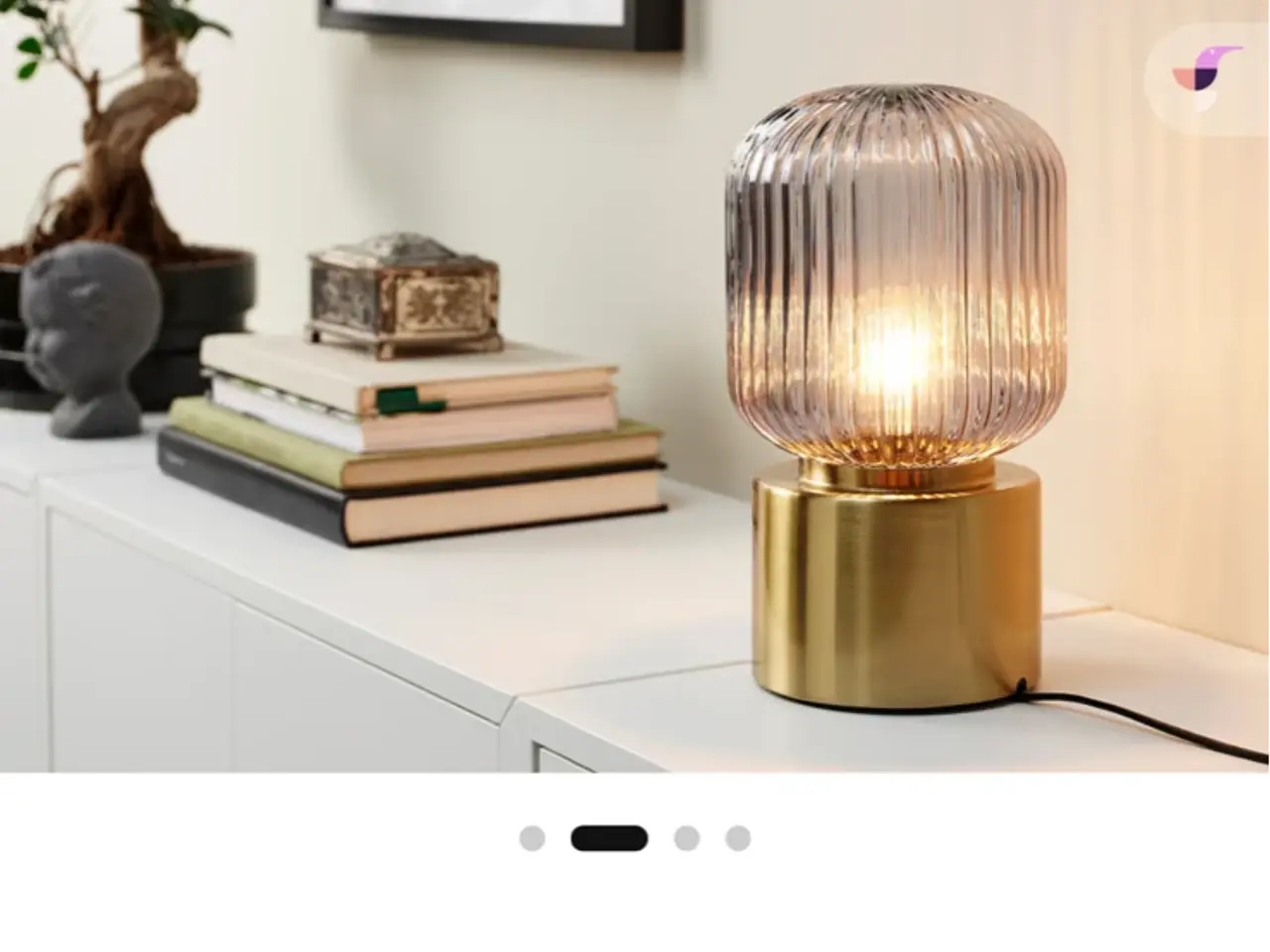Billede 9 - 2 stk loftlamper mærket Solklint fra Ikea