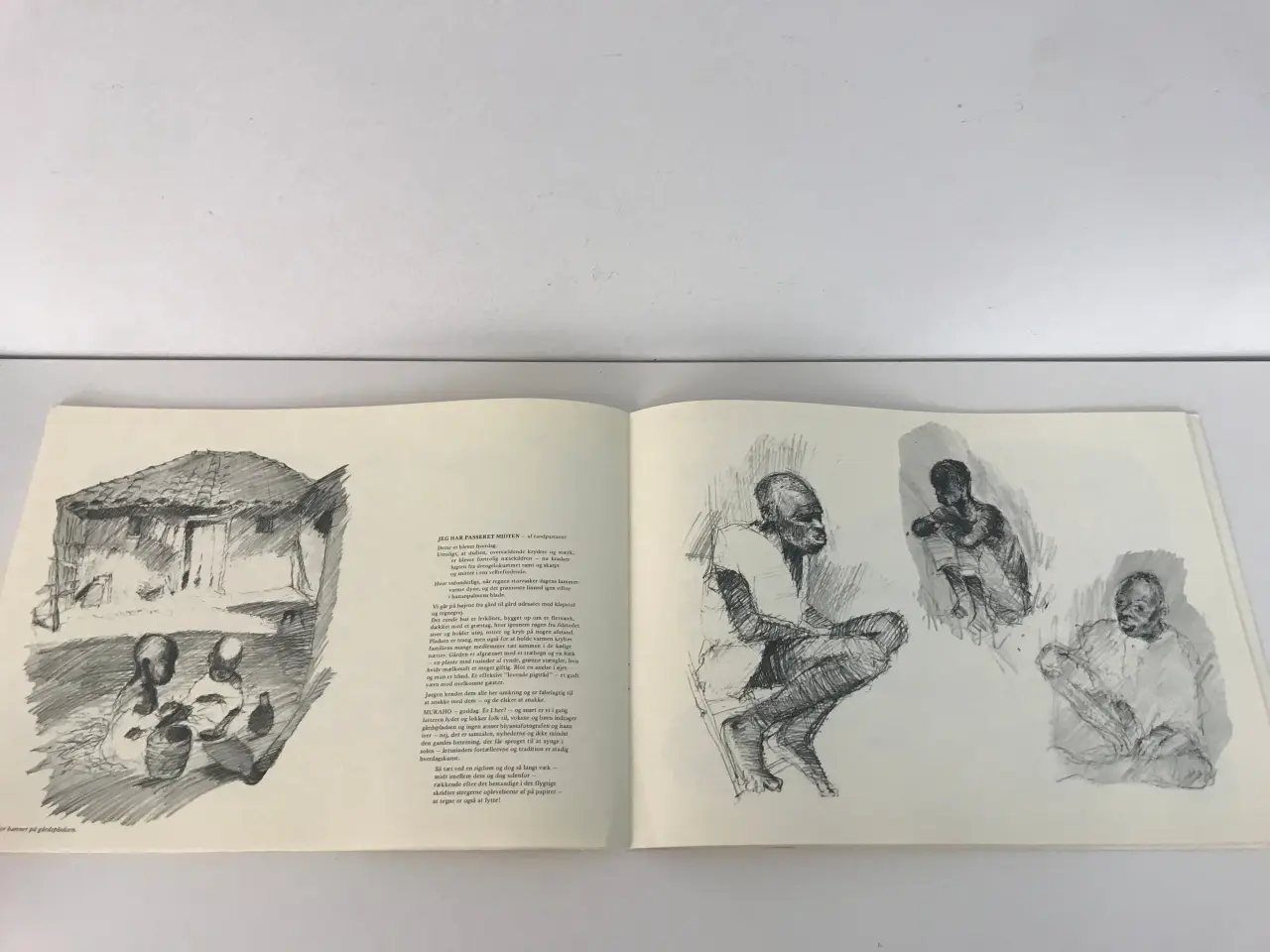 Billede 8 - Afrikanske dage" (sort/hvid hæfte)