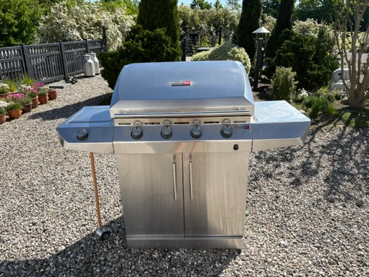 Billede 1 - Char-Broil Gasgrill T47 Rustfri Stål