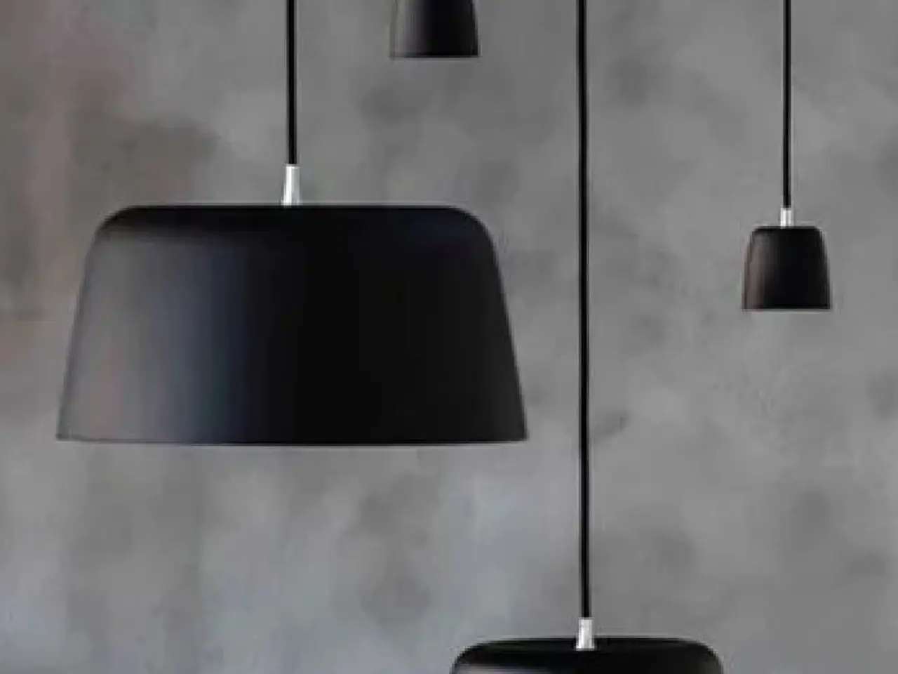 Billede 1 - Noir loftslampe, pendel