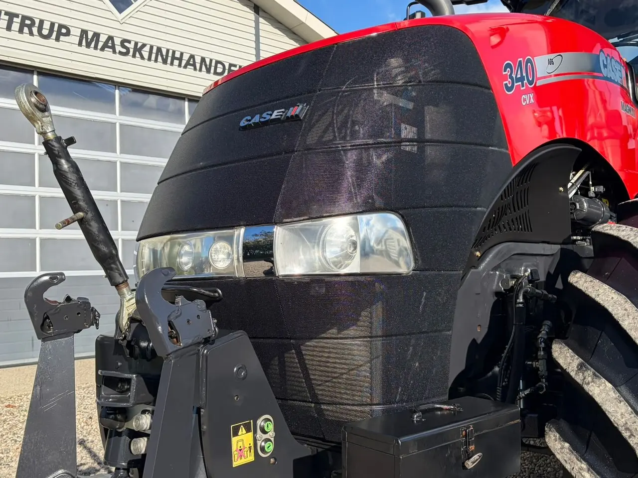 Billede 4 - Case IH MAGNUM 340 CVX med frontlift. Meget velholdt gård traktor