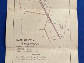 Matr. Kort - Kregome By 1928