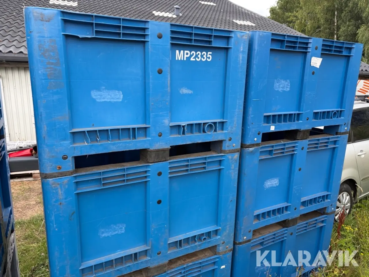 Billede 8 - Stabelbare plast-pallebokse 3 styk.