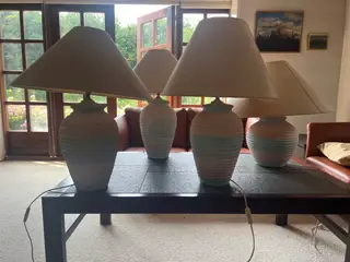 Bordlamper m/skærm