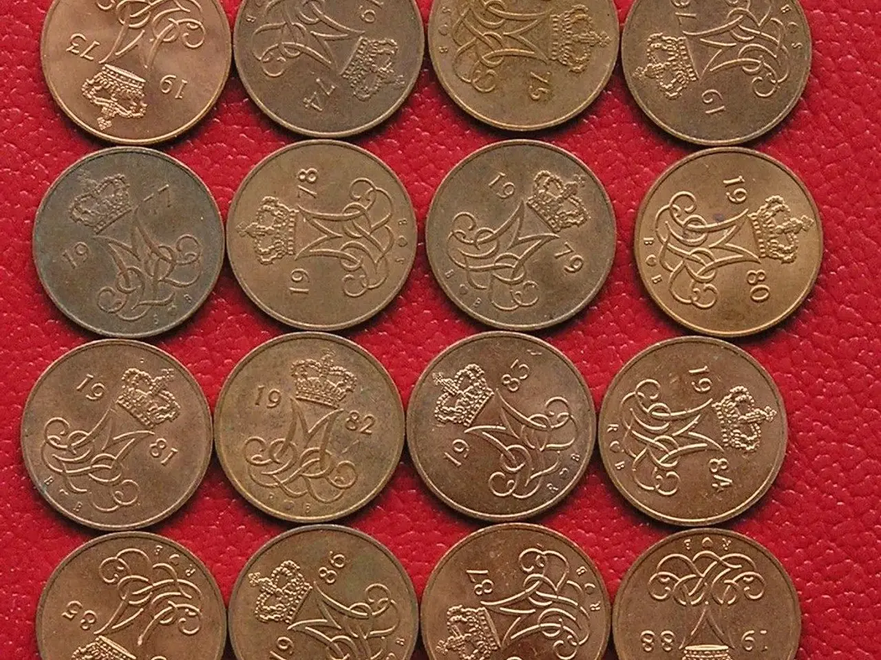 Billede 2 - 5 ører, komplet 1960 -- 1988