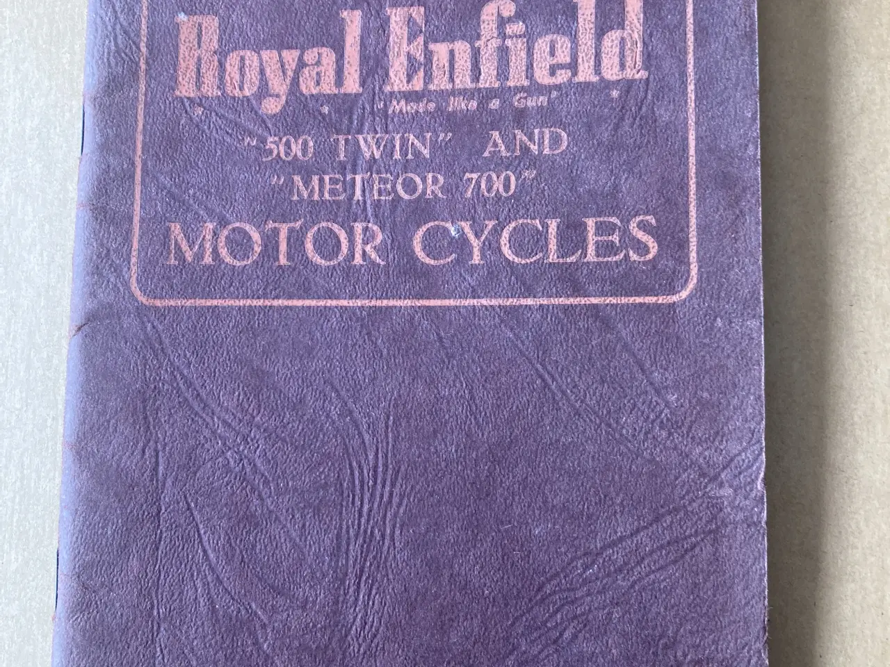 Billede 1 - Original instruktion bog til 500-700 twin