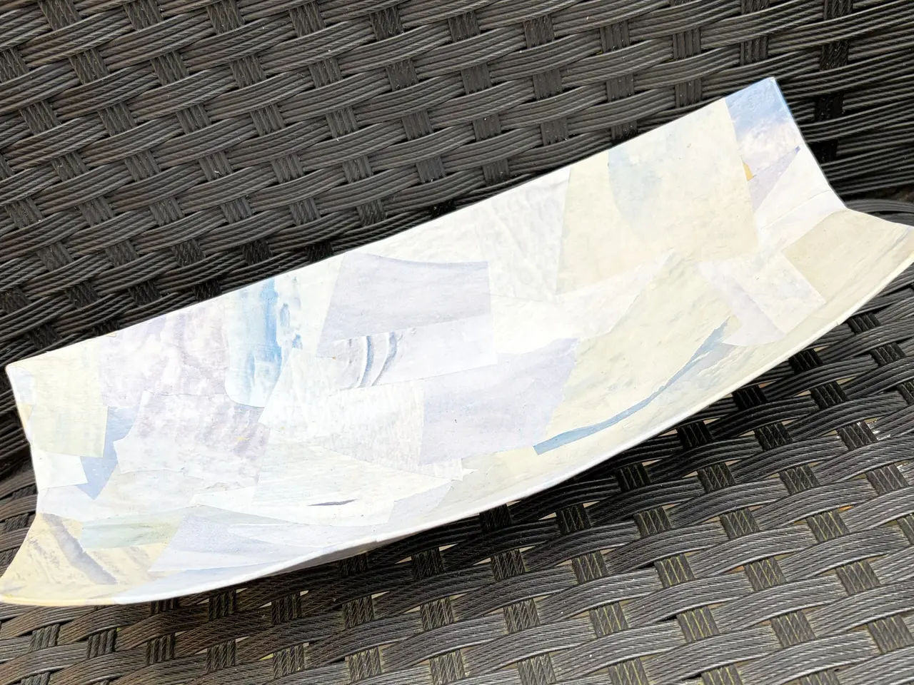 Billede 8 - 2 japansk inspirerede fade med vintermotiver