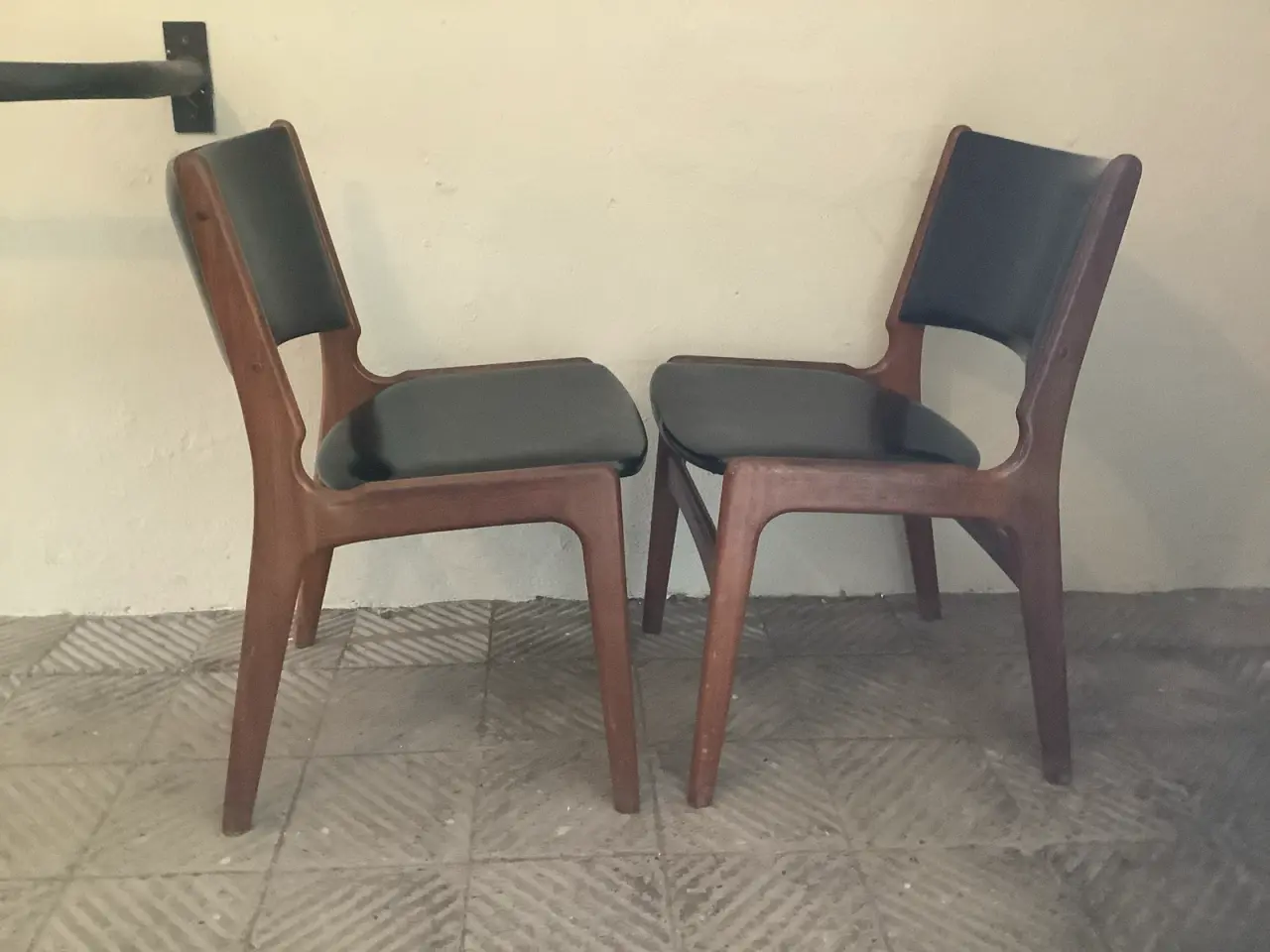 Billede 1 - 2 teaktræ stole Anderstrup møbelfabrik model 89