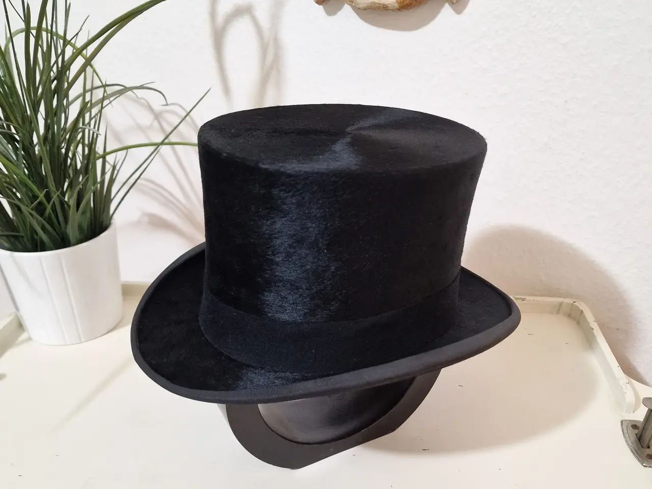 Billede 6 - Fransk høj hat fra A. Cassé, Paris.